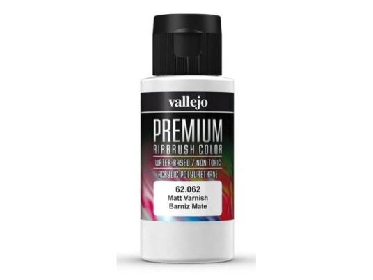 Vallejo 62.062, Gjennomsiktig, Matte, 60 Ml, Plastflaske, 1 Stykker