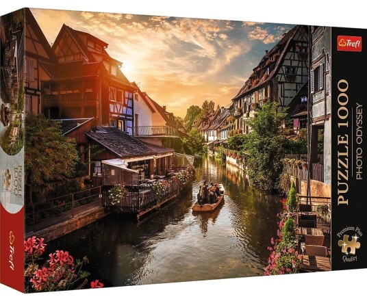 Trefl Photo Odyssey Lille Venezia i Colmar Frankrike Puslespill 1000 brikker Trefl Photo Odyssey Lille Venezia i Colmar Frankrike Puslespill 1000 brikker