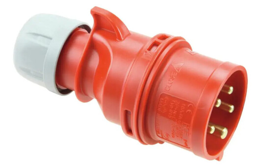 PC ELECTRIC CEE Plug 16A 5pin rd