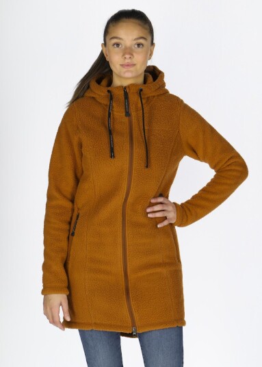 Swedemount Lofoten Stretch Pile Coat W Almond 34 Fleecetrøyer Swedemount Lofoten Stretch Pile Coat W Almond 34 Fleecetrøyer