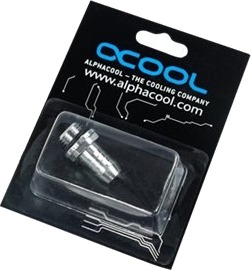 Alphacool HF 10 mm ID fitting krom 17092