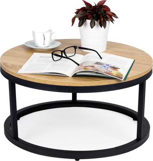 Moderne industriell loft kaffebord 60 cm ModernHome