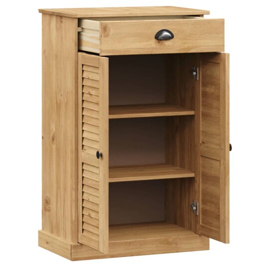 vidaXL Skoskap VIGO 60x35x96 cm heltre furu vidaXL Skoskap VIGO 60x35x96 cm heltre furu