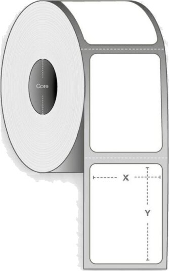 Capture - Permanet Adhesiv - Ubelagt - Hvit - 76 X 51 Mm 6000 Etikett(Er) (20 Rull(Er) X 300 Merkelapper