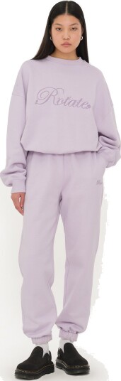 ROTATE Heavy Sweatpants Purple XS ROTATE Heavy Sweatpants Purple XS