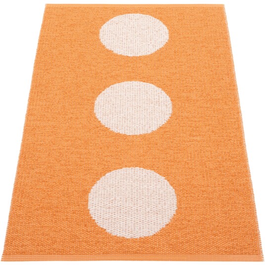 Pappelina Vera Pop teppe Pale Orange/Pearl Pink 70 x 120cm