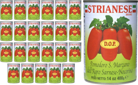 STRIANESE SAN MARZANO TOMATFILETER 400 G 24 STK 1183387