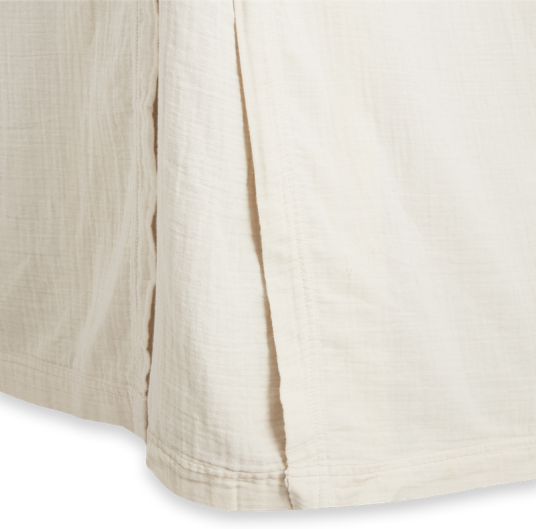 Garbo&Friends Muslin sengekappe Eggshell 180x200x53 cm