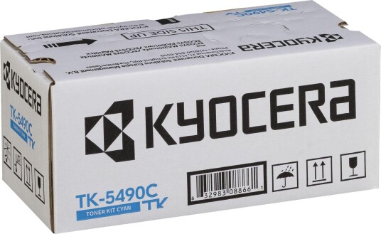 Kyocera TK-5490C Lasertoner opptil 2400 sider cyan