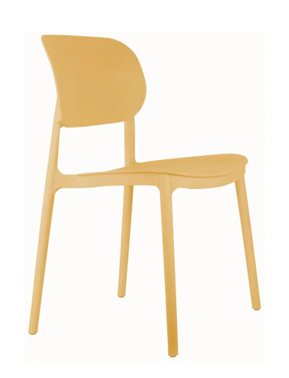 Leitmotiv Dining Chair Cheer - Beige - H81.5CM Leitmotiv Dining Chair Cheer - Beige - H81.5CM