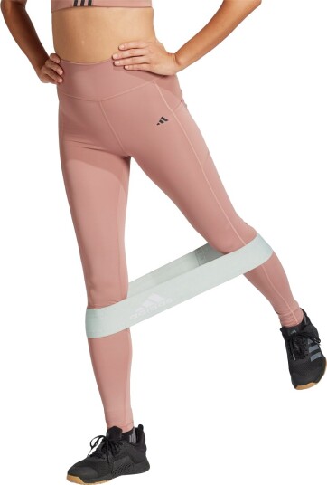adidas Optime Stash High Rise Treningstights Dame Lyserosa S