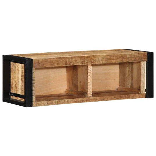 TV benk 80x30x25 cm grovt heltre mangotre