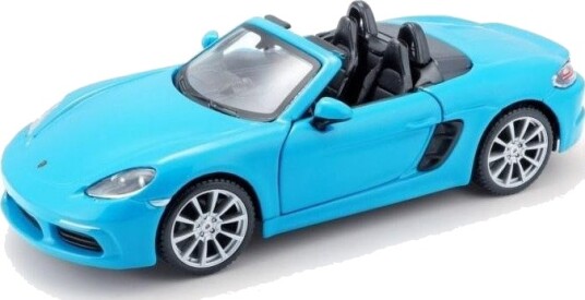 Bburago 718 Porsche Boxster Modellbil 1:24 Blå Bburago 718 Porsche Boxster Modellbil 1:24 Blå