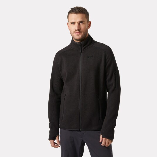 Helly Hansen Herre Varde Fleecejakke 2.0 Svart 2xl