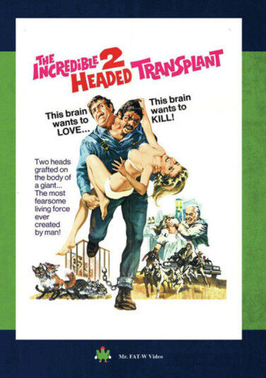 The Incredible 2Headed Transplant DVD
