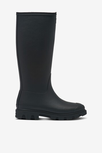 Hunter Gummistøvler Unisex Downpour Tall Insulated Boot Svart Hunter Gummistøvler Unisex Downpour Tall Insulated Boot Svart