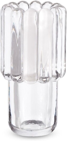 Tom Dixon Press Vase Medium Vaser Gjennomsiktig