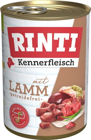 Rinti Våtfôr Kennerfleisch Lam 24 X 400 G Rinti Våtfôr Kennerfleisch Lam 24 X 400 G