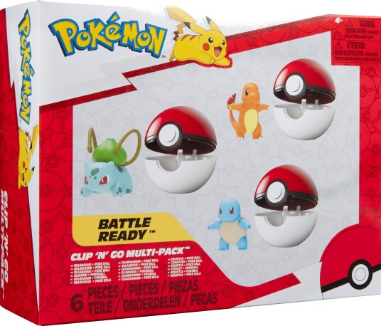 Pokemon Clip N Go Multipack