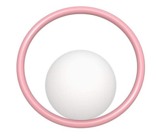 Swedish Ninja - Hula Hoop Vegglampe Bubblegum Pink Swedish Ninja