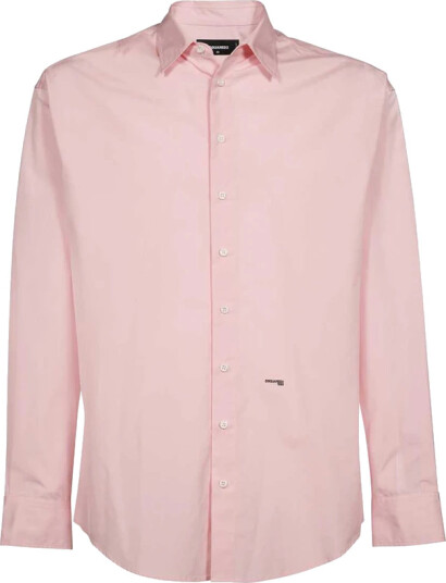 Dsquared2 Herre Skjorter Rosa XL,