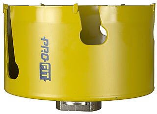 Pro-Fit 133 mm Hullsag med Adapter til Elektroverktøy - Hardmetallskjær for Gips og Tre