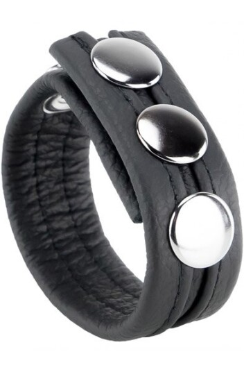The Red Cockring En Cuir Black The Red Cockring En Cuir Black