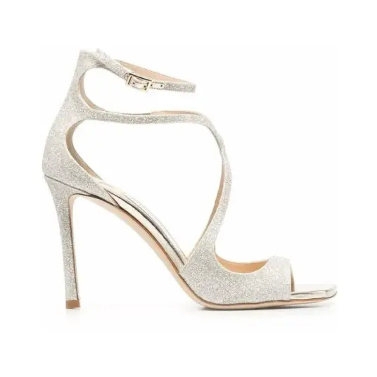 Jimmy Choo Dame Sko Hvit 37 1/2 EU, Jimmy Choo Dame Sko Hvit 37 1/2 EU,