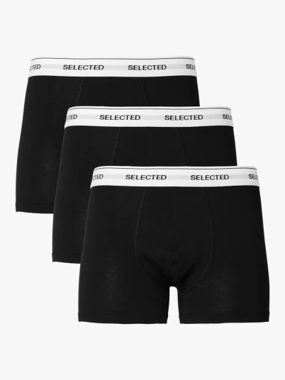 Selected Homme Liam 3-Pack Trunk Sort L