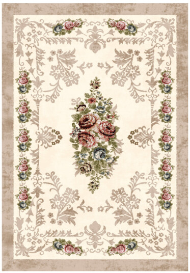 Wilton teppe Delpha beige/multi Størrelse: 160 x 230 cm