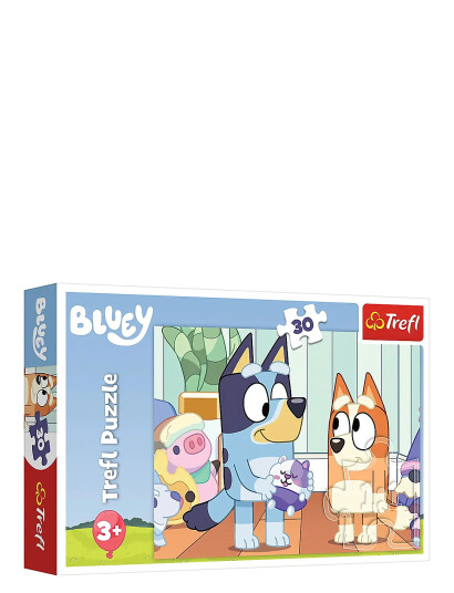 Trefl Pappussel Trefl 30 Bitar Bluey - Blue - ONE SIZE