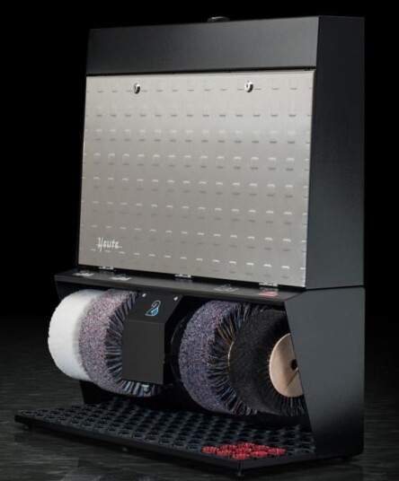 Skopussemaskin Polifix 4 Sort + preget stål V2A Skopussemaskin Polifix 4 Sort + preget stål V2A