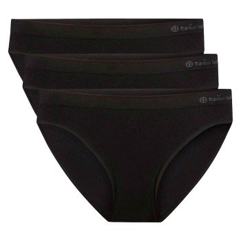 Bamboo basics Truser 3P Tess Seamless Taille Slip Svart X Large Dame