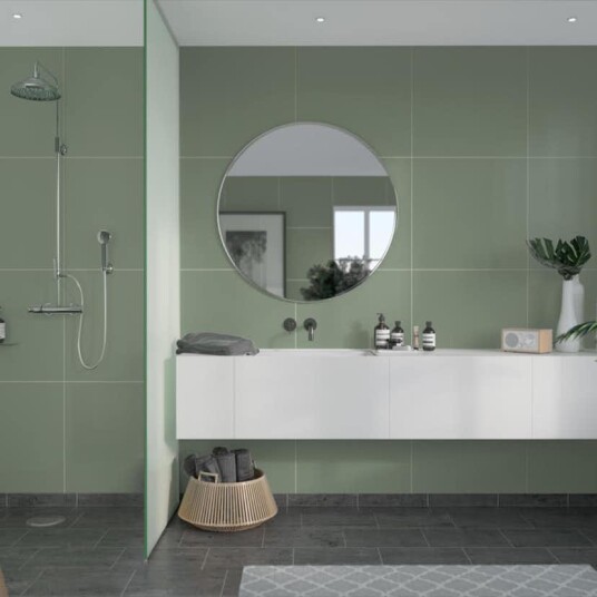 Baderomspanel Fibo 5206 6060 EM Olivegreen