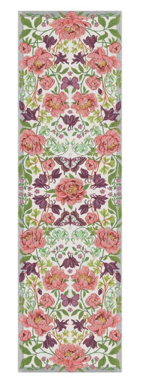 Ekelund   Blomsterfest løper 35x120 cm