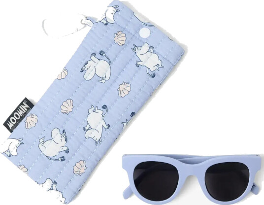 Lindex Sunglasses Set W Case Moomin Blue ONE SIZE Lindex Sunglasses Set W Case Moomin Blue ONE SIZE
