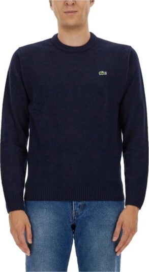 Lacoste Herre Strikkevarer Blå S,