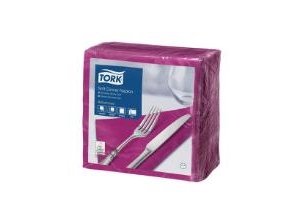 Serviet Tork 39X39 Cm 3-Lag Lilla,12 Pk X 100 Stk