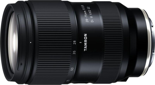 Tamron 28-75mm F/2.8 Di III VXD G2 Zoomobjektiv for Sony E-Mount Tamron 28-75mm F/2.8 Di III VXD G2 Zoomobjektiv for Sony E-Mount