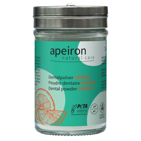 Naturlig tannkrem Pulve APEIRON Orange 40g