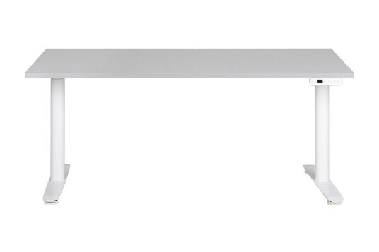 Banner Skrivebord 72x160 cm Grå/Hvit