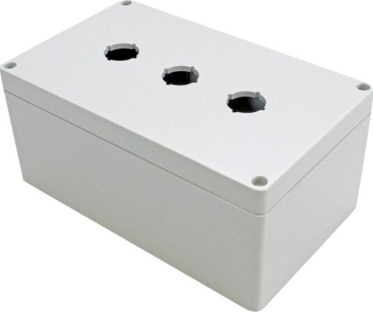 Hammond Electronics 1554Mpb3 Universalskap 200 X 120 X 90 Polykarbonat Grå 1 Stk