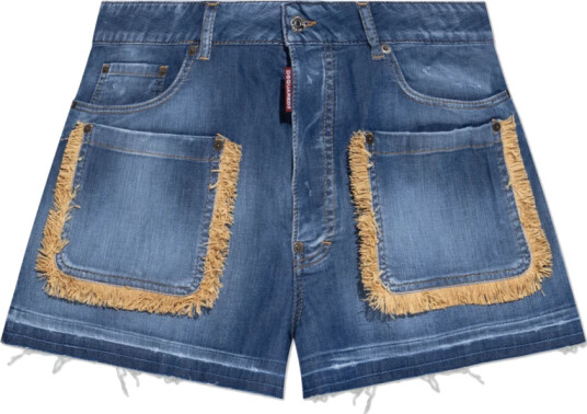Dsquared2 Dame Shorts Blå S, Dsquared2 Dame Shorts Blå S,