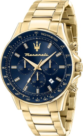 Maserati Sfida R8873640008 - Herre - 45 mm - Analog - Kvarts urverk - Mineralglas Maserati Sfida R8873640008 - Herre - 45 mm - Analog - Kvarts urverk - Mineralglas