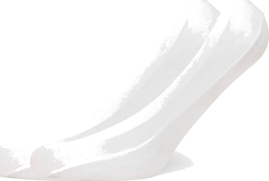 Panos Emporio 2Pk Johanna Laser Cut No Show 2 Siz   White   39 42