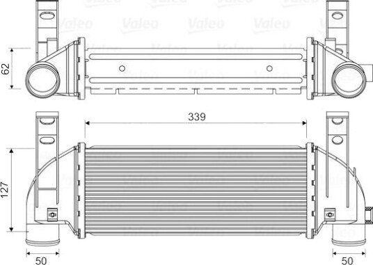 Intercooler VALEO 818353