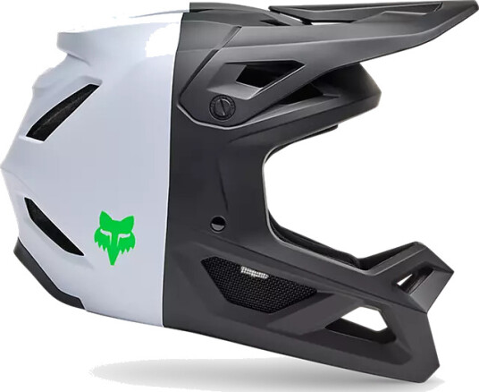 FOX Rampage 5050 fullface-hjelm hvit/sort