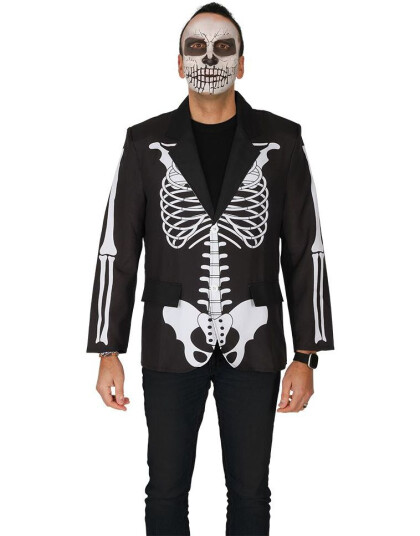 Skjelett Blazer til Voksne