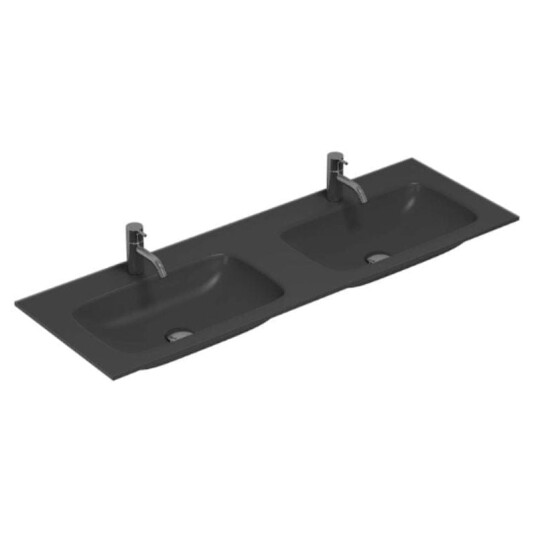 Dansani Calidris Form Servant Måltilpasset D40cm Mørk grå Matt / 180cm Dobbel
