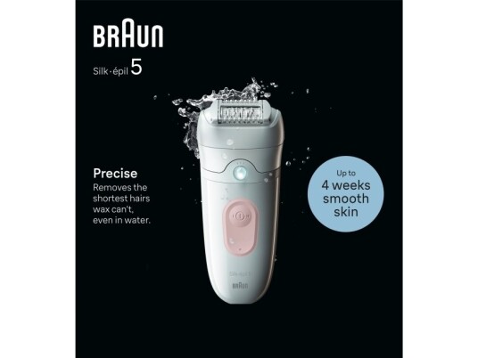 Braun Silk-Épil 5 5-000 Hvit Og Rosa